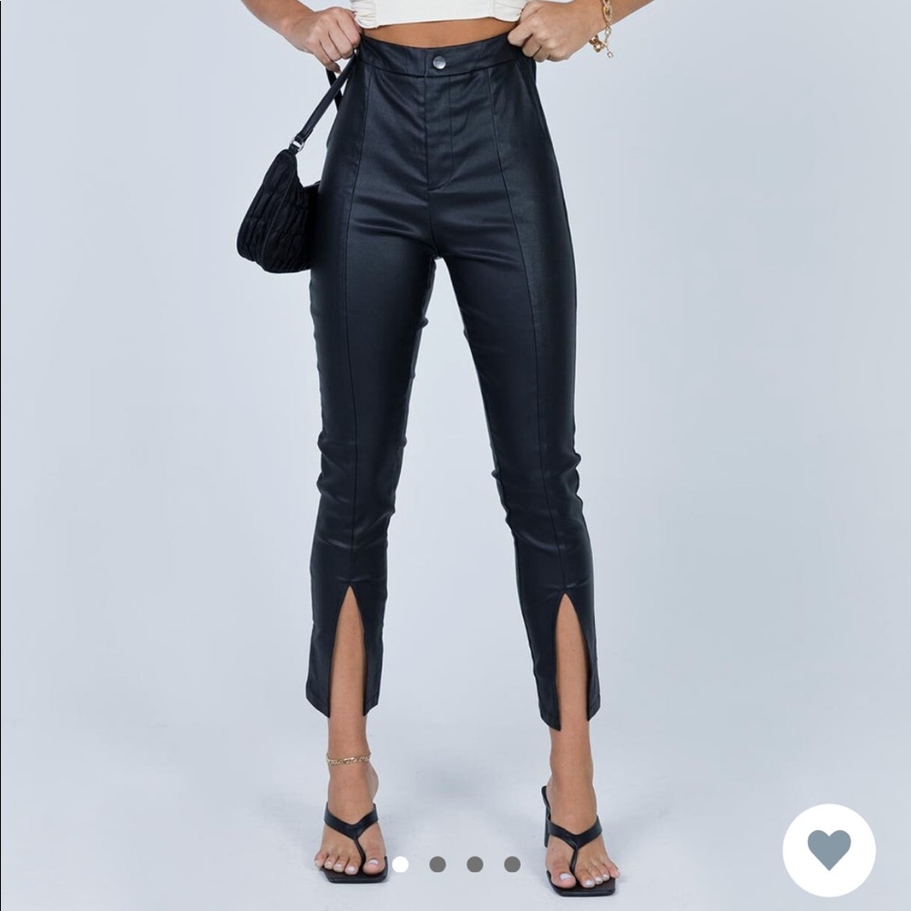 Princess Polly Ryan Leather Pants
